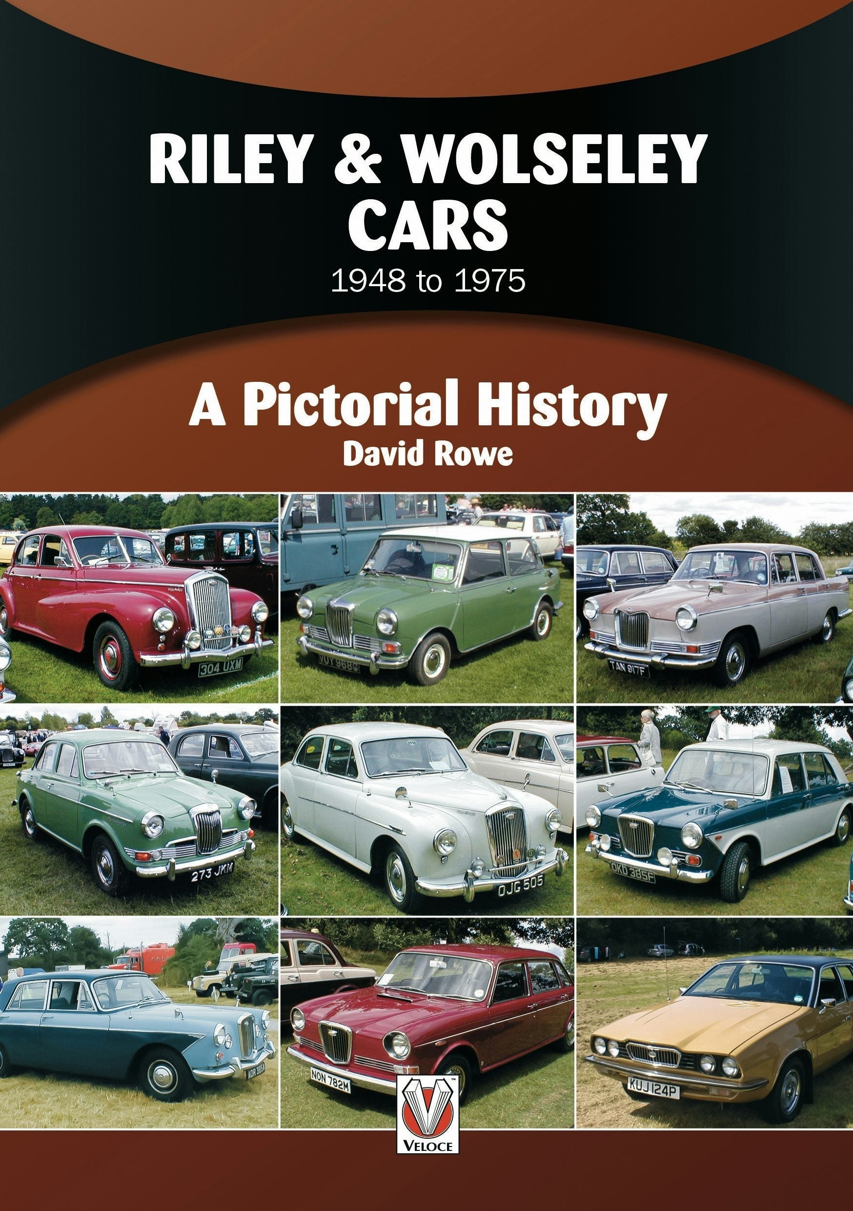 Book cover image for Riley & Wolseley Cars 1948 to 1975 ISBN: 9781787117181